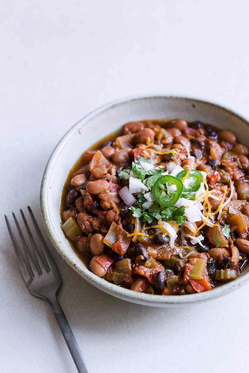 The BEST Vegan Chili Recipe with Beans