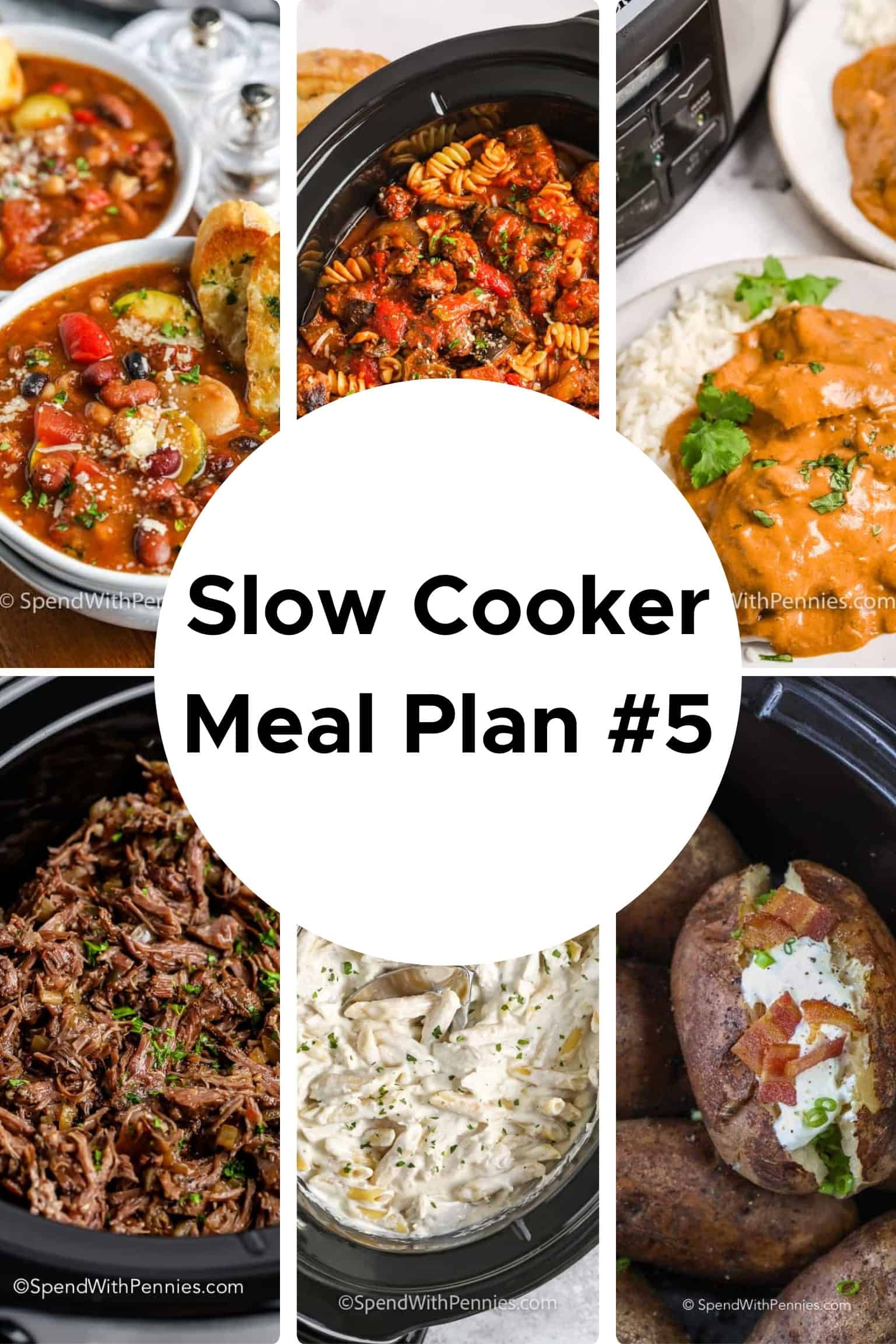 Slow Cooker Meal Plan #5