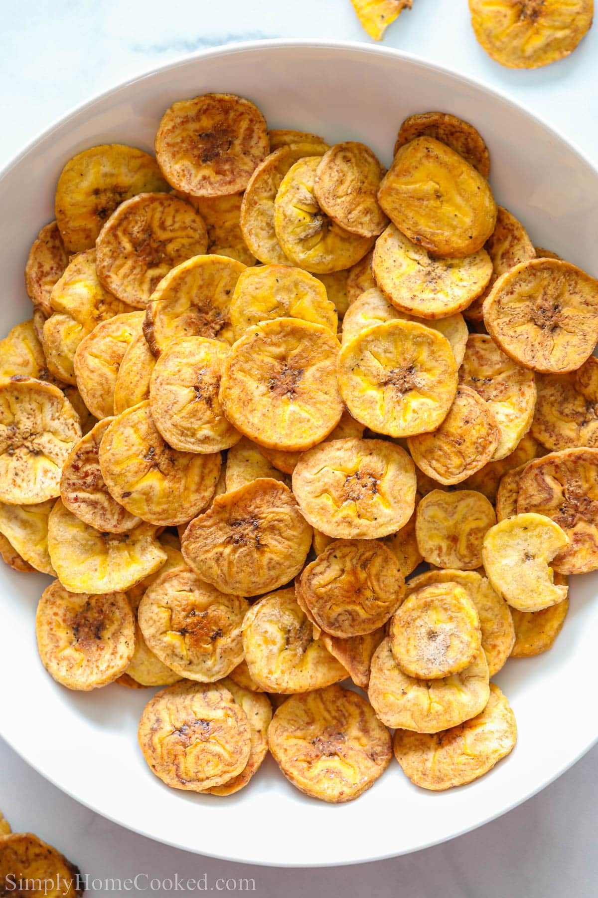 Baked Plantain Chips – Simply Home Cooked